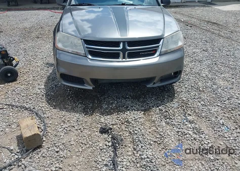 2012 Dodge Avenger Se from USA, damaged, VIN 1C3CDZAB5CN247161